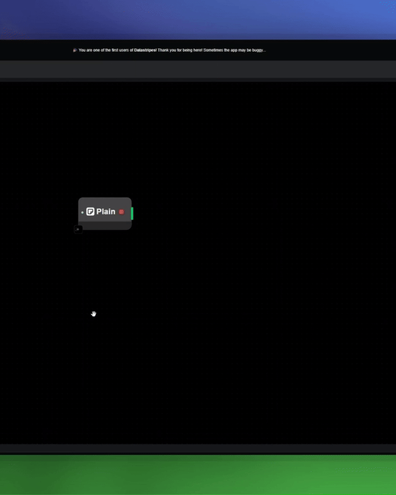 Connecting charts to a final dashboard node